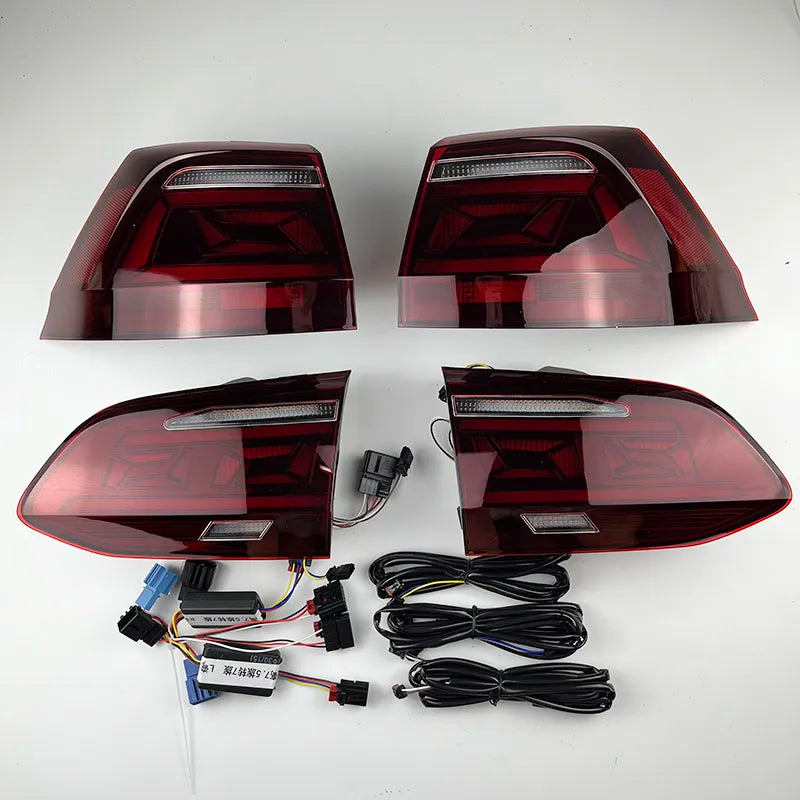 4 FAROIS VW Golf 7 Led 3D

4 PCS Car Tail Lights Fit for VW Golf 7 Variant Taillamp Rear Lamp LED Signal Reversing Parking Truck Lamp