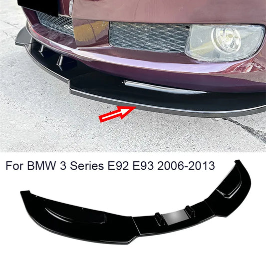 Lèvre Avant Bmw e92 e93

 Nouveau Pour BMW série 3 E92 E93 2006 - 2013 voiture avant pare-chocs lèvre inférieure Spoiler séparateur déflecteur corps Kit couverture garniture protecteur