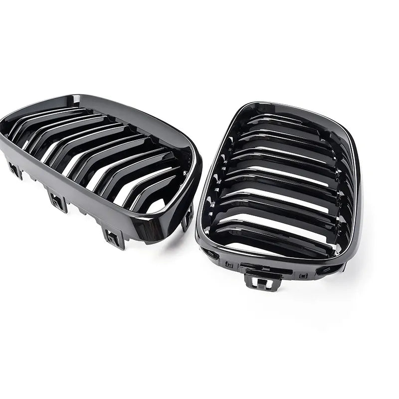 Calandres BMW Série 2 F22 F23 F87 M2
 Paire de Grilles de calandre pour pare-choc avant de voiture, couleur M/noir brillant/noir mat, pour BMW série 2 F22 F23 F87 M2, accessoire de style de voiture