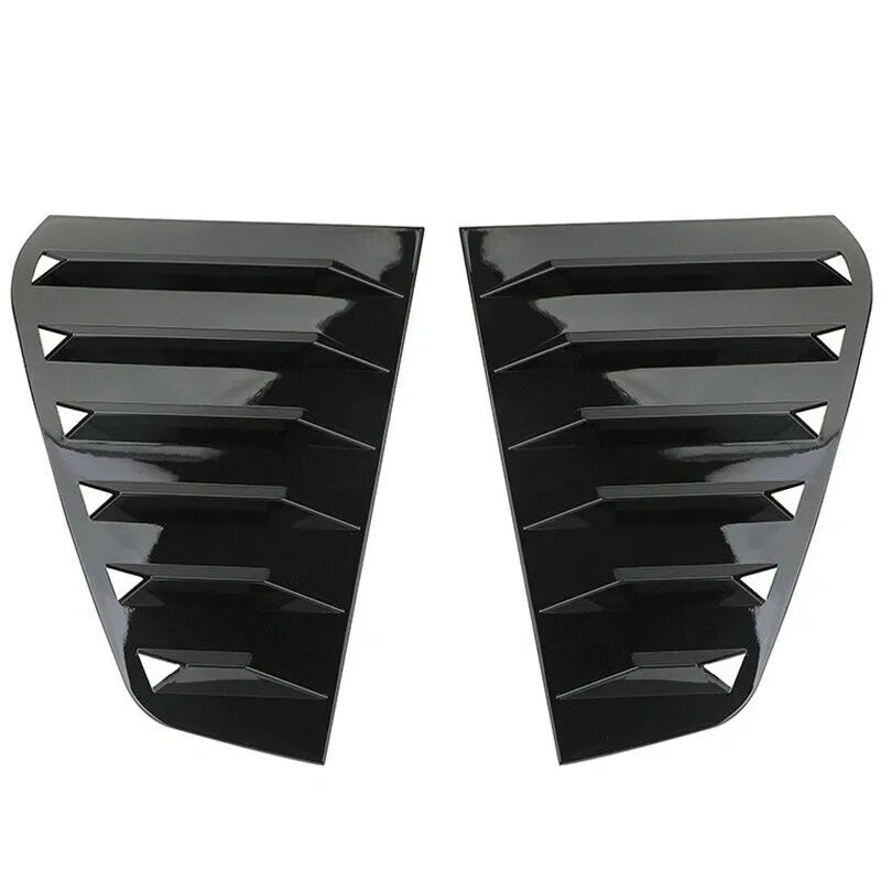 2 pièces pour vitres VW golf
 Garniture de couvercle de volet de fenêtre arrière de voiture, 2 pièces, pour VW GOLF 6 GOLF 7 GOLF 7.5 GOLF 8 MK7/7.5/8 GTI GTD R, persienne de fenêtre, garniture de ventilation latérale