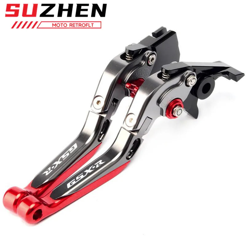 Leviers personnalisés Suzuki Gsx R

 Pour SUZUKI GSXR GSX-R 600 750 1000 K1 K2 K3 K4 K5 K6 K7 K8 K9 moto poignées pliantes réglables levier leviers d'embrayage de frein