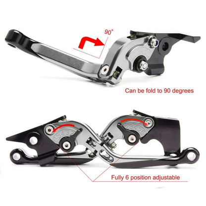 Leviers personnalisés Suzuki Gsx R

 Pour SUZUKI GSXR GSX-R 600 750 1000 K1 K2 K3 K4 K5 K6 K7 K8 K9 moto poignées pliantes réglables levier leviers d'embrayage de frein