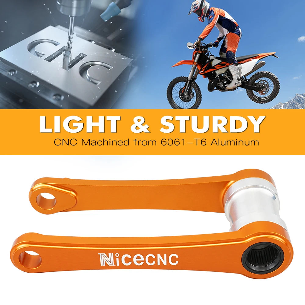 Motorcycle Adjustable Lowering Linkage Arm 30mm For KTM SX SXF SX-F XC XCF XC-F 125 150 250 350 450 On-Off Road Accessories