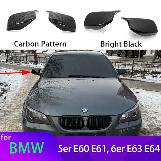 Coques de rétroviseurs type M5 Bmw E60 E61

 Couvercle de rétroviseur latéral noir en Fiber de carbone, pour BMW série 5 E60 E61 E63 E64 2004 – 2008 520i 525i 528i 528xi 530i