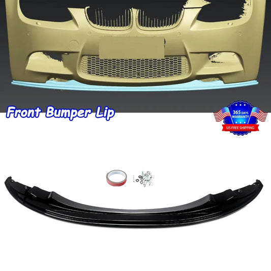 Lèvre de pare-chocs avant m3 BMW E92 E93

 Style GTS de becquet de séparateur de lèvre avant noir brillant pour 2007-13 BMW E92 E93