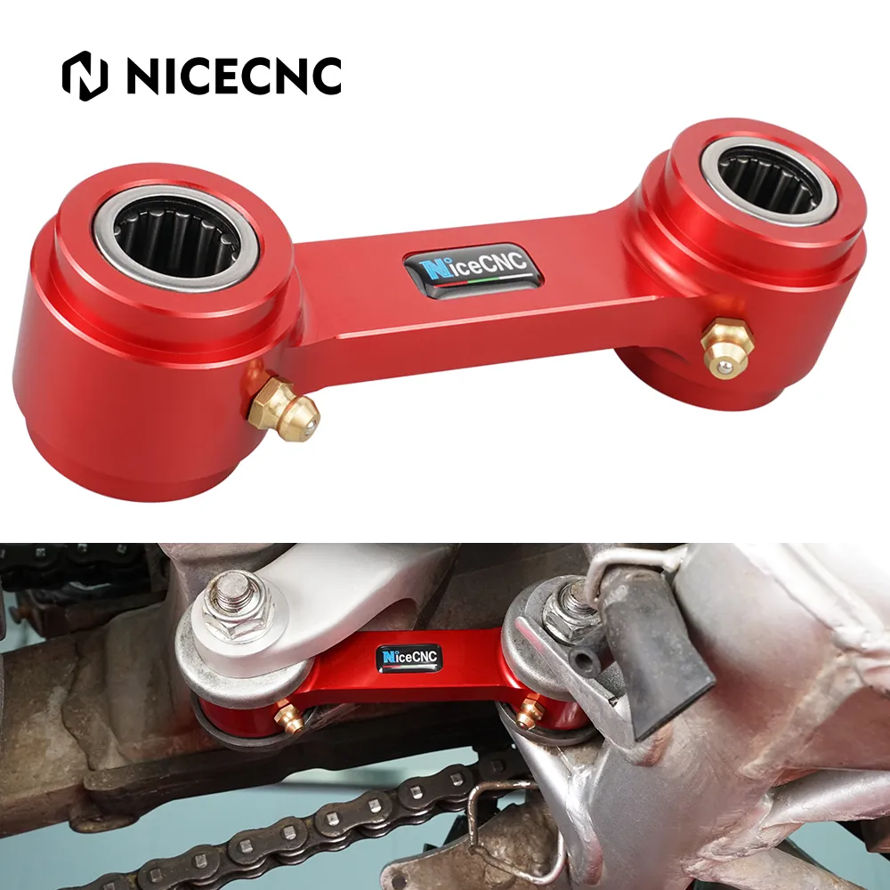 NiceCNC Motorcycle 1X 1.18in/30mm Lowering Link For Honda XR650L XR 650 L 1993-2022 2021 XR600R XR 600 R 1985-UP Aluminum Red