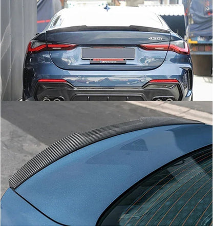 AILERON BMW G22 4 SERIES 21-23 M4

FOR  BMW G22 4 SERIES 21-23 M4 CARBON FIBER TRUNK SPOILER WING-M4 STYLE