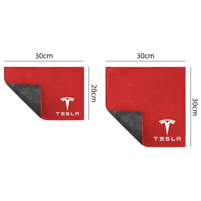 Pano Microfiber com Lógotipo
 Tesla Model 3 Model S Model X Model Y Roadster Bonina Coil