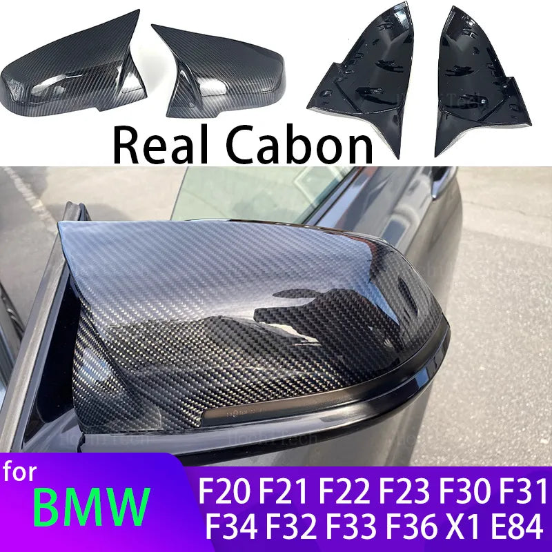 Capas Espelho Carbono Real
 BMW F20 F21 F87 M2 F23 F30 F32 F33 F34 F36 X1 E84 i3 i3S