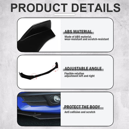 Lip Frontal Universal

New Store Promotion 5pcs Upgraded Front Bumper Shovel with Stepped Design High-Quality ABS Material Car Accsesories Accessory