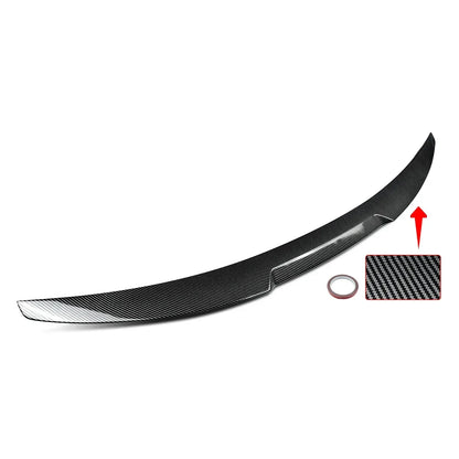 AILERON BMW G22 4 SERIES 21-23 M4

FOR  BMW G22 4 SERIES 21-23 M4 CARBON FIBER TRUNK SPOILER WING-M4 STYLE