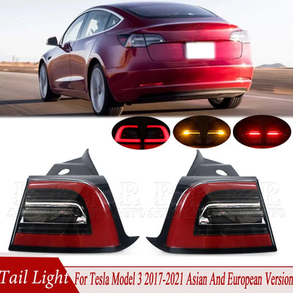 Farol Traseiro Direito ou Esquerdo Tesla

Reversing Lamp Rear Tail Light Outside For Car 1077397-00-G 1077398-00-F For Tesla Model 3 2017-2021 Asian And European Version