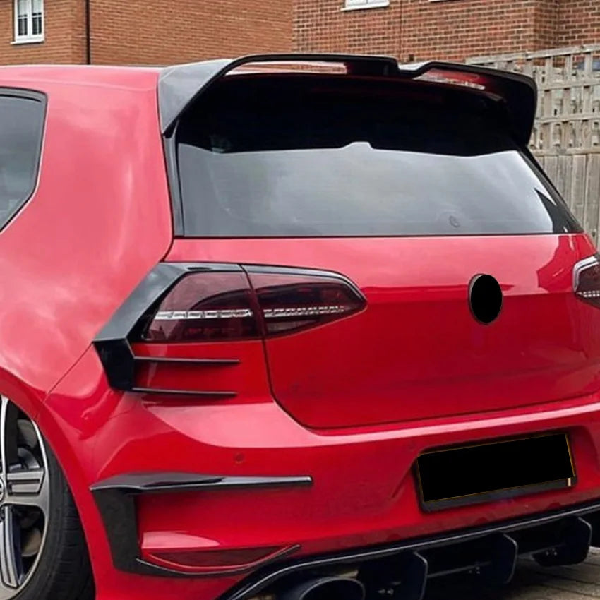 Aileron VW Golf MK 7 7.5 GTI GTR 

For VW Golf MK 7 7.5 GTI GTR Oettinger Spoiler 2013-2019 Car Tail Wings Fixed Wind Spoiler Rear Wing Auto Decoration Accessories