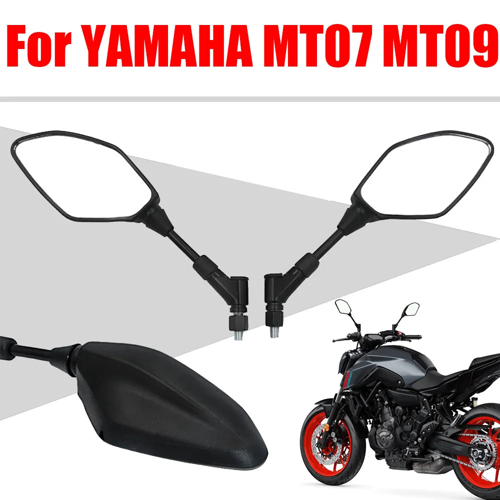 Rétroviseurs pour YAMAHA MT07 MT09 Tracer 900 9 GT Tenere 700 MT10 MT03 MT25 MT01 MT 07 09, accessoires rétroviseur latéral