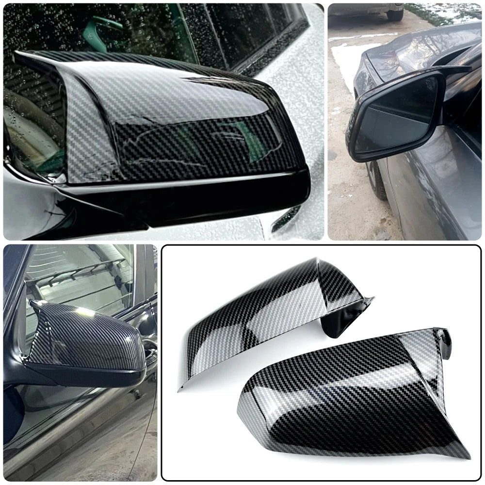 Capas de Espelho Bmw F01 F02 F03 F04F06 F07 F12 F13 F10 F11 SEM PISCA 

Side Wing Rearview Mirror Cover Cap For BMW 5 6 7 Series F01 F02 F03 F04 F06 F07 F10 F11 F12 F13 Carbon Black high quality types