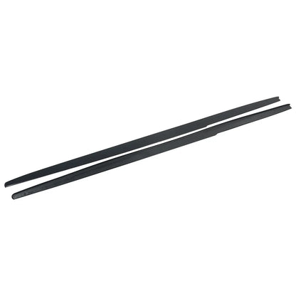 Lâminas Laterais BMW F30

 FOR BMW 3 SERIES F30 M PERFORMANCE STYLE SIDE SKIRT EXTENSION BLADES GLOSS BLACK