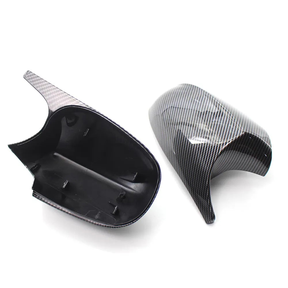 Capas de Espelho Bmw E87 E81 E88 E82 E90 E91 E92 E93

Replacement Rearview Side Mirror Covers Cap For BMW E90 E91 E92 E93 E81 E87 E82 E88 3 1 Series M Accessories Carbon Fiber Gloss