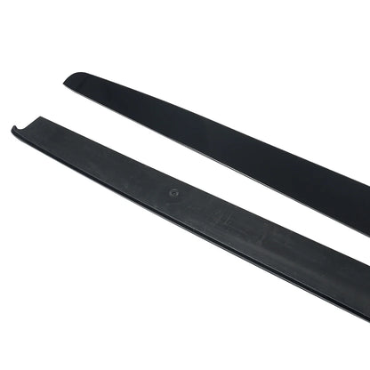 Lâminas Laterais BMW F30

 FOR BMW 3 SERIES F30 M PERFORMANCE STYLE SIDE SKIRT EXTENSION BLADES GLOSS BLACK