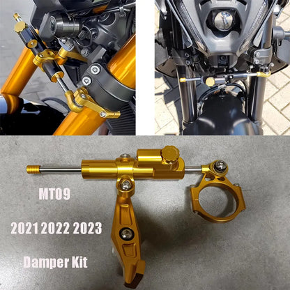 Kit de montage de support d'amortisseur de stabilisation de direction, accessoires de motos MT09 MT09 SP 2021 2022 2023 pour YAMAHA MT09 mt09 SP