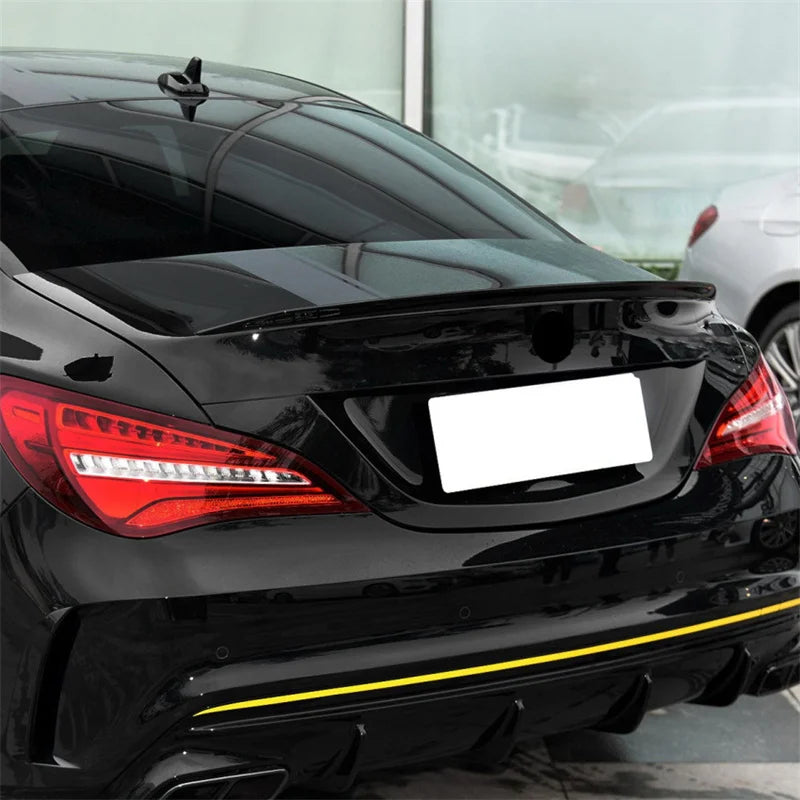 Aileron  Mercedes Benz CLA Class C117  CLA45 AMG Sedan 2013-2019

tail Spoilers For Mercedes Benz CLA Class C117  CLA45 AMG Sedan 2013-2019 Car Rear Trunk Spoiler Wing Decklid Lip