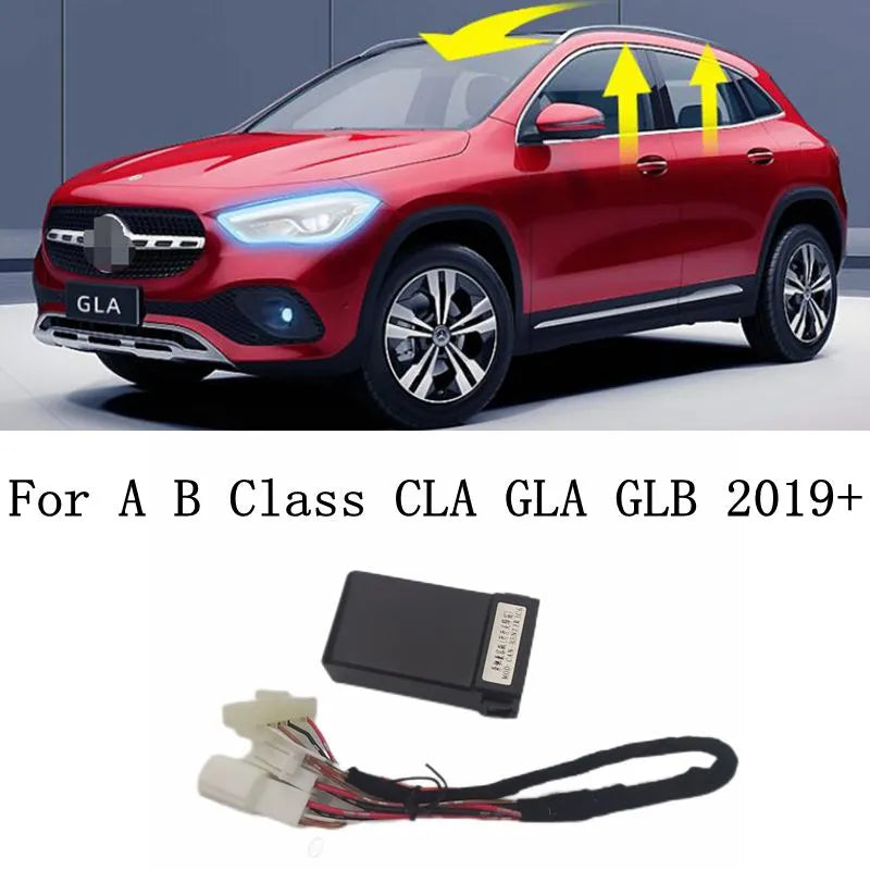 Ativador Janelas automáticas comando Mercedes Classe A, W177,B,C,CLA W118 ,,GLA APARTIR 2019

automatic window lifter one-button glass Smart window closer For Mercedes-Benz 2019 2020 2021 A B Class CLA GLA GLB AMG