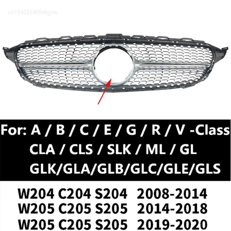 Symboles de grille Diverses options

 Badge de calandre miroir 3D, Badge avant pour A3 W205 W212 W213 W204 ML W166 CLA C117 A W176 W177 C W204 E GLK X204 GLA GLC GLE emblème