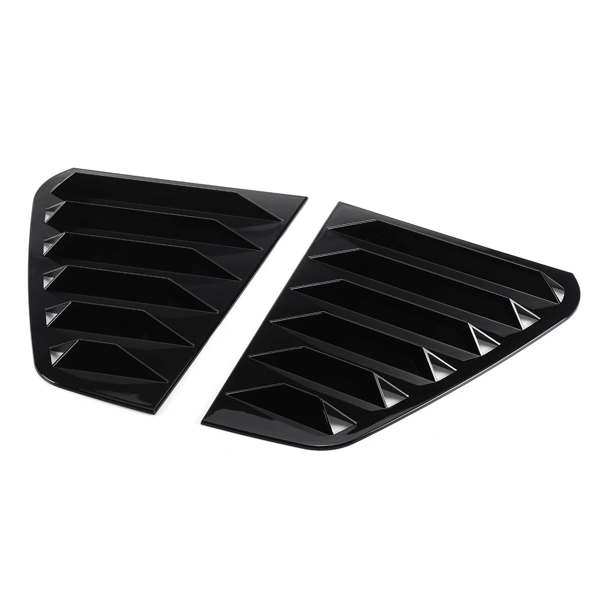 2 pièces pour vitres VW golf
 Garniture de couvercle de volet de fenêtre arrière de voiture, 2 pièces, pour VW GOLF 6 GOLF 7 GOLF 7.5 GOLF 8 MK7/7.5/8 GTI GTD R, persienne de fenêtre, garniture de ventilation latérale