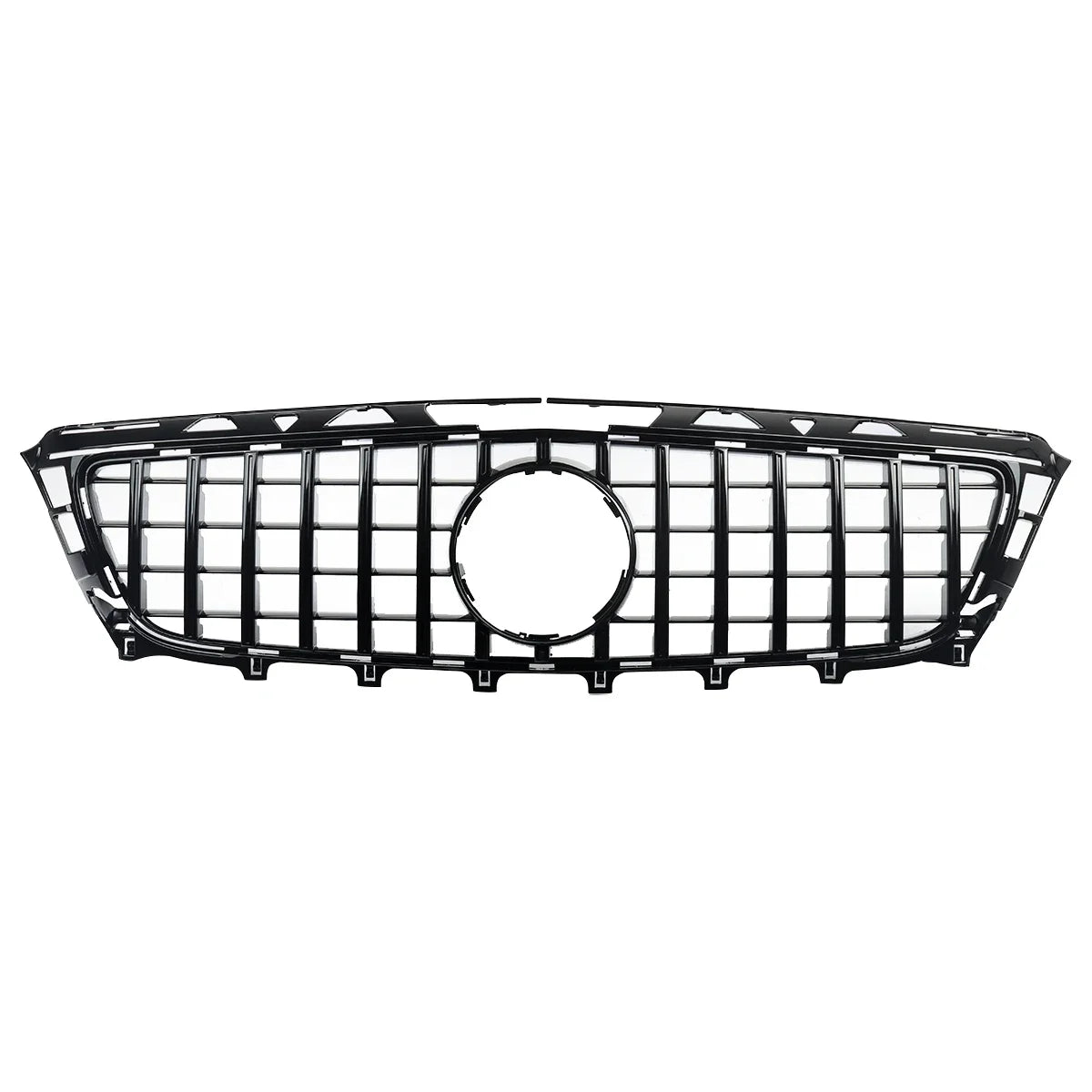 GRELHA MERCEDES CLS W218 2012-2014 GT-R

MERCEDES CLS W218 2012-2014 GT R LOOK Gloss Black Grille Grill ABS Black Pre-facelift GT Bumper Grille Center