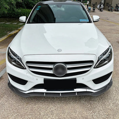 Lip Frontal Mercedes W205 Apenas Par-Choques AMG

Front Bumper Lip Splitter Diffuser Body Kit Spoiler Bumper Guard Protector For Mercedes C-Class W205 C180 C200 260 2015-2018 AMG