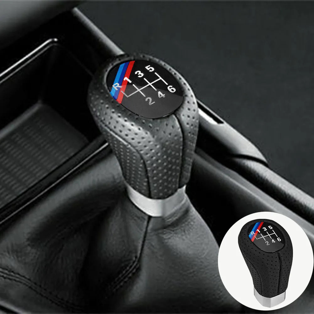 Manete de  6 Velocidades BMW E36 E39 E46 E60 E61 E90 E91 E92 E93 E81 E82 E87 E88

1PC 6 Speed Gear Shift Knob Lever For BMW E64 E63 M4 E61 530XiT E60 M5 E46 Arm Headball Car Interior Accessori