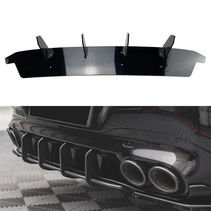 Splits Difusor Traseiro Mercedes CLA 35 OU 45 w118

Rear Bumper Diffuser Spoiler Splitter Lip Protector For Mercedes Benz CLA Class C118 CLA35 CLA45 AMG 2020-2021 Canard Bracket