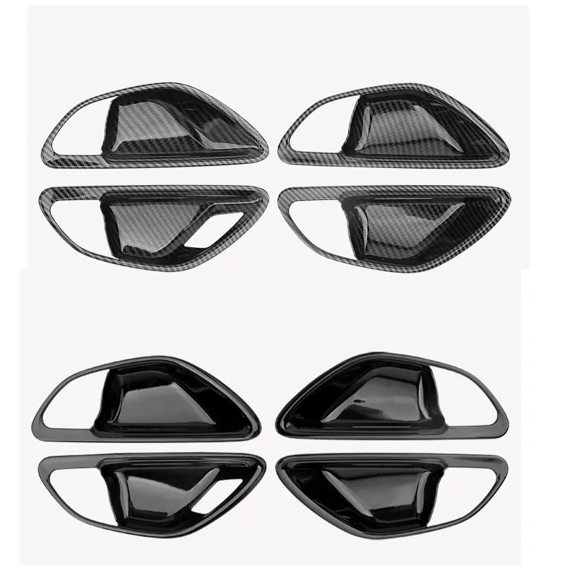 Couvre-poignées de porte Mercedes Benz Classe CE W205 W213 GLC X253

 Look voiture poignée de porte intérieure porte bol couvercle garniture cadre pour Mercedes Benz CE classe W205 W213 GLC X253