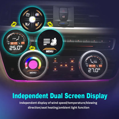 Painel Ar Condicionado touch Lcd Bmw F30 F31 F32 F36 F33

Car AC Panel for BMW 3 Series F30 F31 F34 F35 2013-2019 Air Conditioning Control Touch LCD Climate Digital Screen Plug and Play