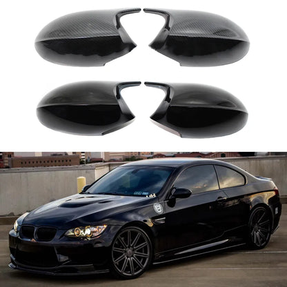 Capas de Espelho Bmw E87 E81 E88 E82 E90 E91 E92 E93

Replacement Rearview Side Mirror Covers Cap For BMW E90 E91 E92 E93 E81 E87 E82 E88 3 1 Series M Accessories Carbon Fiber Gloss