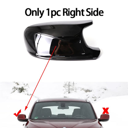 Capas de Espelho BMW X1 X3 F84 F25

M Style Look Rearview Mirror Cover Cap Carbon Fiber Look Black for BMW  X3 F25 X1 E84 Pre-LCI 2010 2011 2012 2013 Case