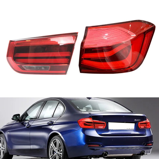 Farol BMW F30 2016-2018

LED Tail Light For BMW F30 2016-2018 Rear Tail Light Rear Brake Light Bumper Fog Light Car Accessories 63217369118 63217369117