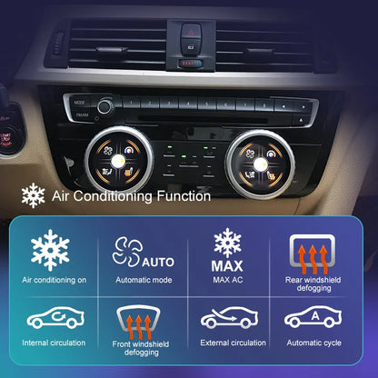 Painel Ar Condicionado touch Lcd Bmw F30 F31 F32 F36 F33

Car AC Panel for BMW 3 Series F30 F31 F34 F35 2013-2019 Air Conditioning Control Touch LCD Climate Digital Screen Plug and Play