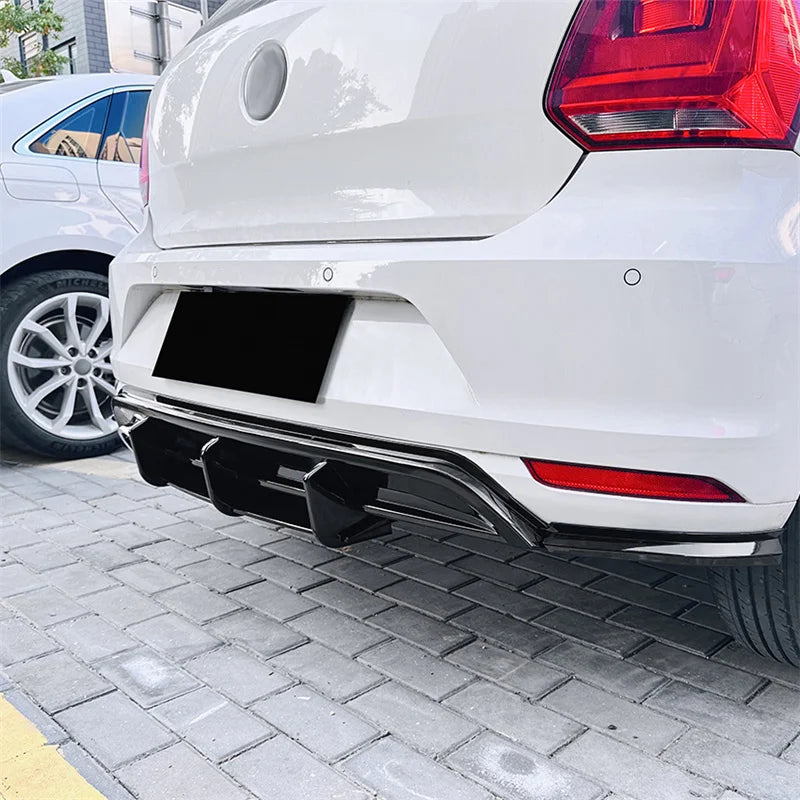 Difusor VW Polo MK5 6R 2009 - 2014

Gloss Rear Bumper Lip Diffuser Spoiler Splitter Protector Car Auto Accessories Decoration Under For VW Polo MK5 6R 2009 - 2014