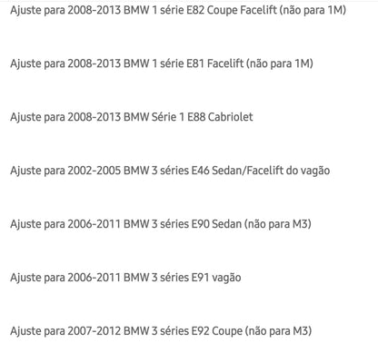 Indicateurs dynamiques BMW