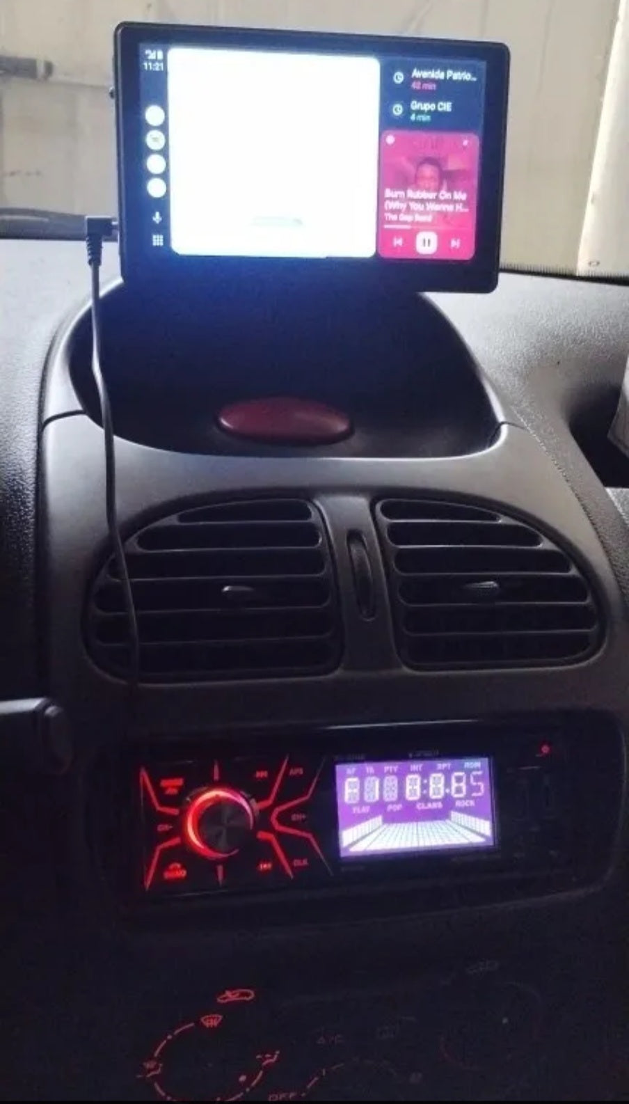 Ecrã portátil Carplay