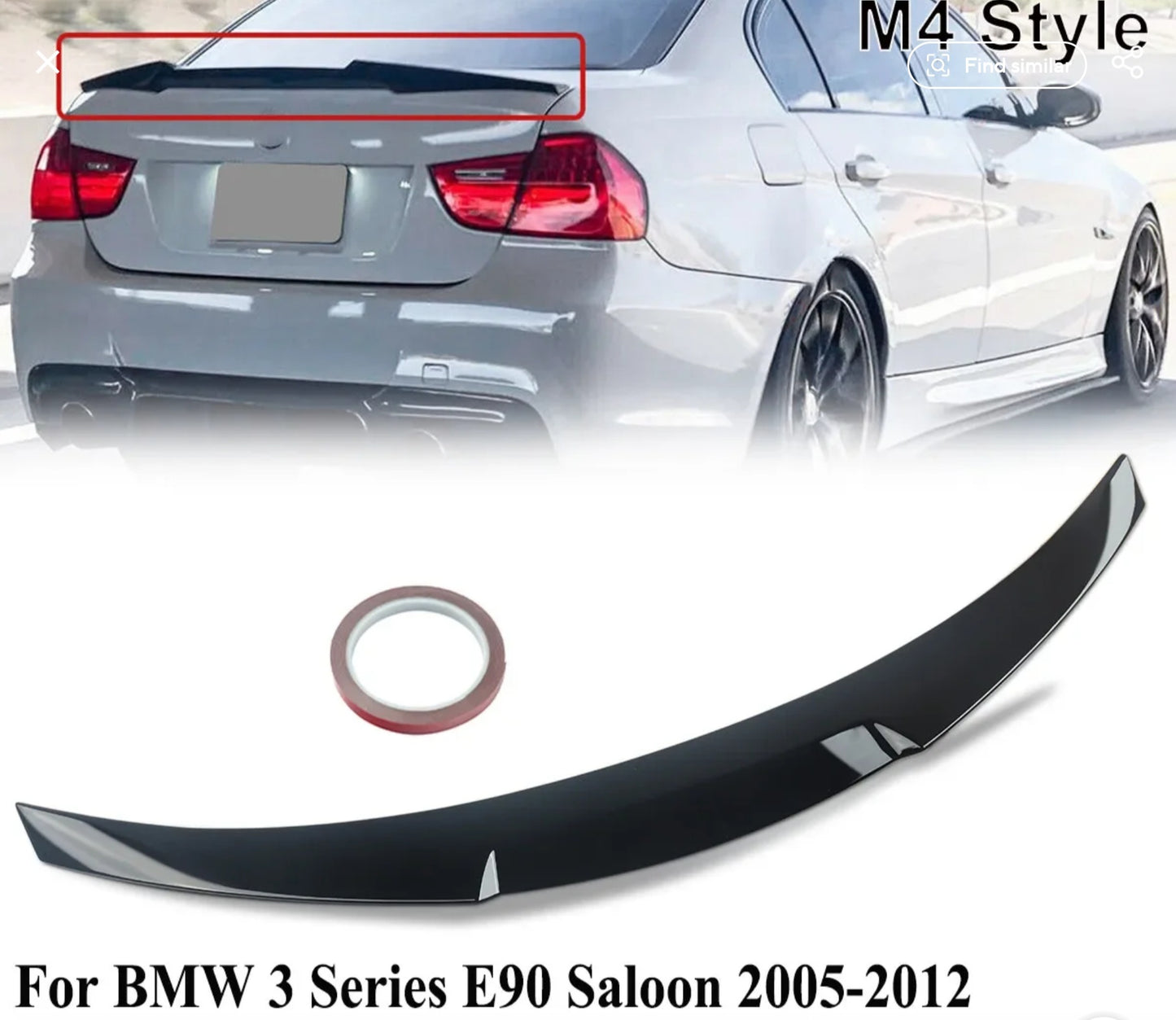 Aleiron estilo M4 BMW E90