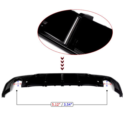 Difusor M Performance Bmw G26 com stop F1