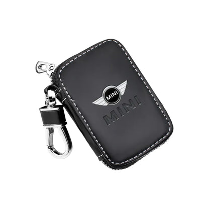 Porta Chave Mini

Leather Wallet Car Key Case Zipper Emblem Badge Keychain Bag For MINI Cooper One JCW R50 R55 R56 R53 R60 F54 F55 F56 Accessories