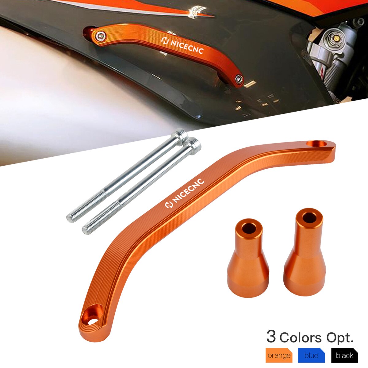 Pegas traseiras For 
KTM 125 250 300 350 400 450 500 EXC EXCF XC XCF SX SXF TPI Sixdays 2019-2022 2023 2021 Rear Passenger Grab Handle Bar