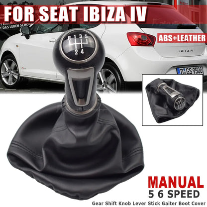 Manete e Fole SEAT IBIZA IV Manual 5 Velocidades 6 Velocidades

Gear Shift Knob For SEAT IBIZA IV Manual 5 Speed 6 Speed Car Stick Gear Knob Shift HandBall With Black Leather Gaiter Boot Cover