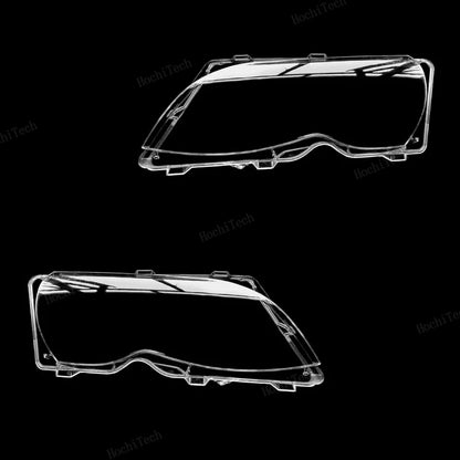 Capas de Faróis  BMW 3 Series E46 4 Portas Sedan ou Carrinha 2002-2005

Car Headlight Light Lens Covers for BMW 3 Series E46 4 Doors Sedan 2002-2005 headlight lamp cover