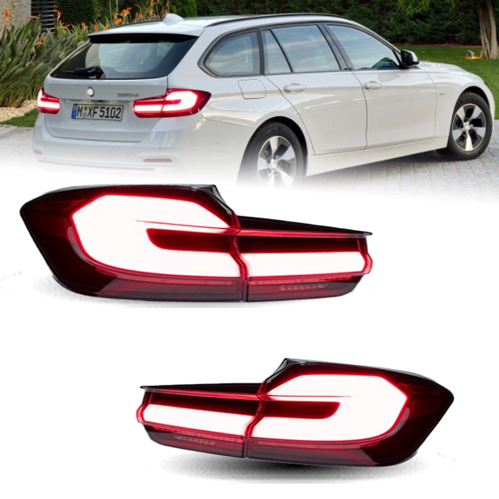 Feux arrière 3D LED BMW F31
 
Feux arrière pour BMW Station wagon F31 2013-2019 320i 328i 330i feu arrière LED DRL clignotant dynamique inverse accessoires Auto