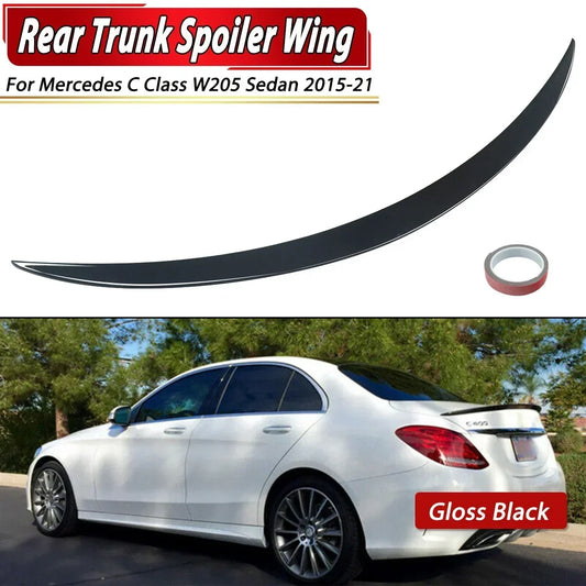 Aleiror Mercedes Classe C W205 BERLINE 4 PORTES

 W205 4 portes berline C63 C43 Style pour mercedes-benz classe C aileron arrière aileron arrière aile de coffre 2015-2019