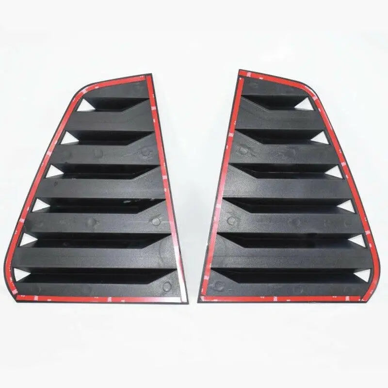 2 pièces pour vitres VW golf
 Garniture de couvercle de volet de fenêtre arrière de voiture, 2 pièces, pour VW GOLF 6 GOLF 7 GOLF 7.5 GOLF 8 MK7/7.5/8 GTI GTD R, persienne de fenêtre, garniture de ventilation latérale