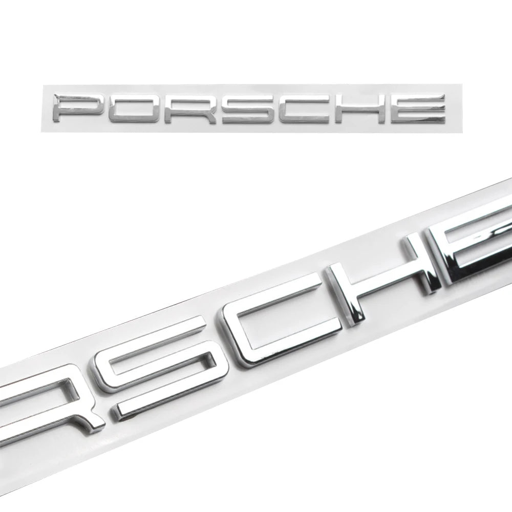 Letras Porsche

Car Tailgate Letters Emblem Logo Badge Rear Decal Sticker for Porsche